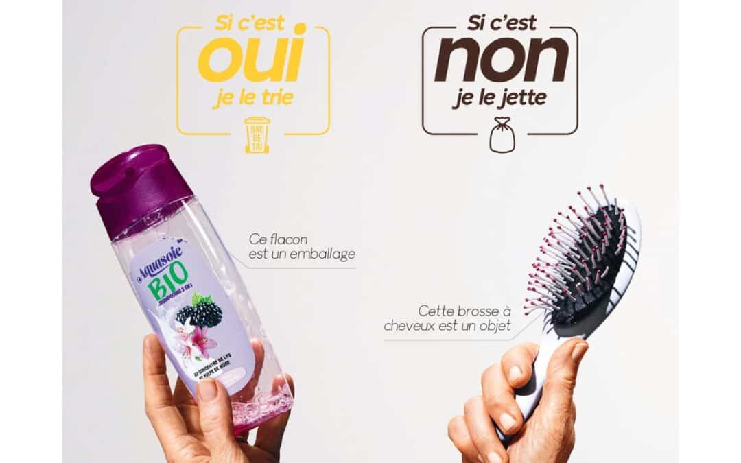 Tous les emballages vont dans le bac de tri