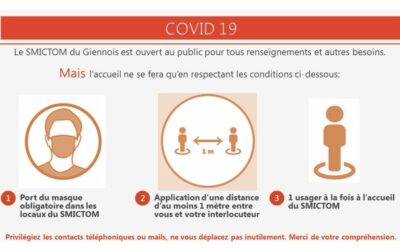 Ouverture des bureaux du SMICTOM au public